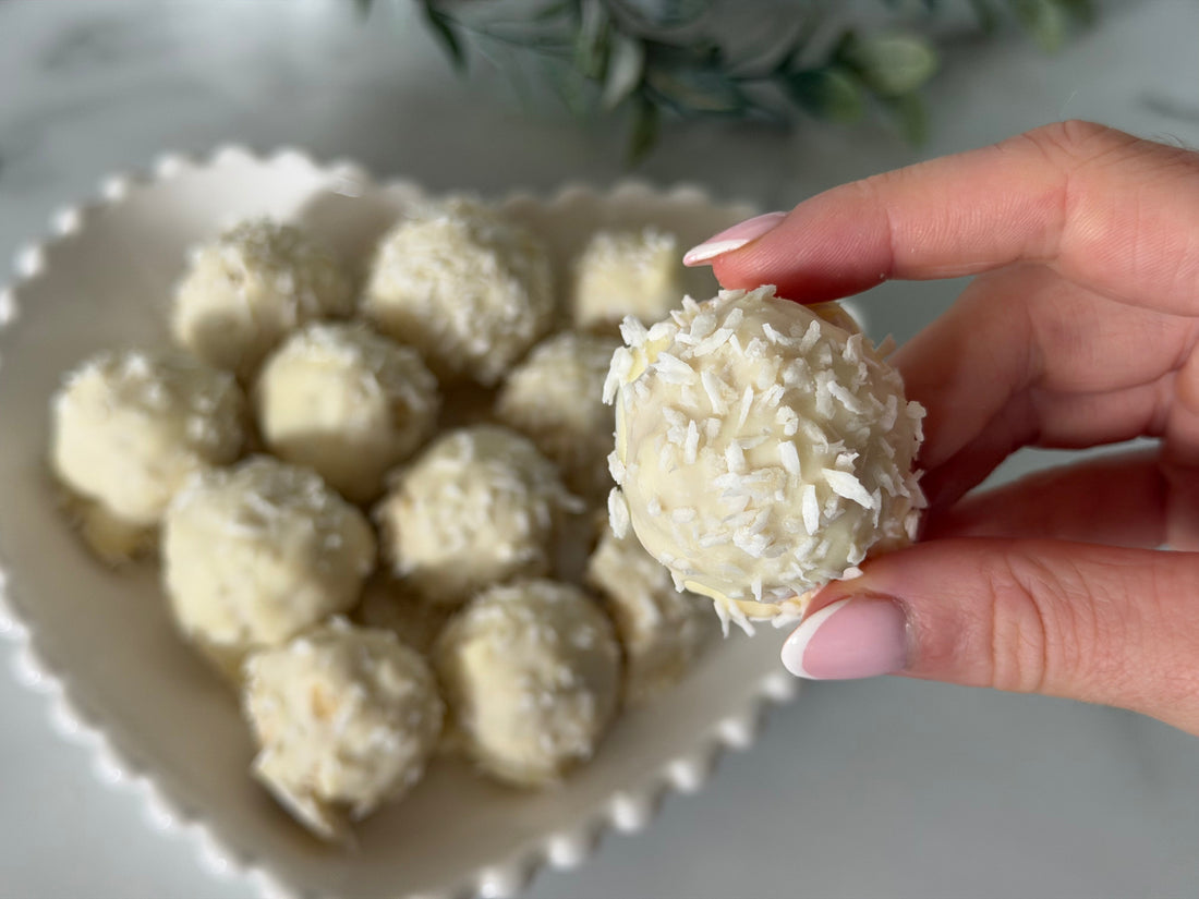 White Chocolate & Coconut Truffles
