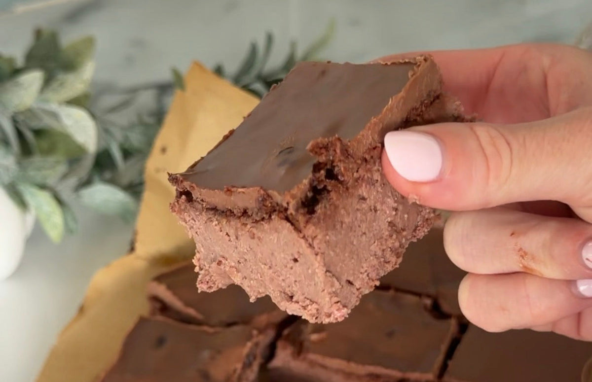 Salted Raspberry Brownies